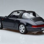 Porsche 911 964 Carrera 4 Targa ブルー Norev 1:18 187340 メタル - image 7 of 8
