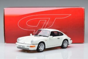 Porsche 911 964 Carrera 4 ホワイト GT Spirit 1:18 GT713 レジン - 画像 6/6