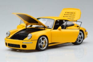 Porsche 911 964 RUF CTR Anniversary ブロッサムイエロー Almost Real 1:18 880301 メタル - 画像 2/8