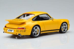Porsche 911 964 RUF CTR Anniversary ブロッサムイエロー Almost Real 1:18 880301 メタル - 画像 3/8