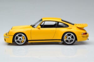 Porsche 911 964 RUF CTR Anniversary ブロッサムイエロー Almost Real 1:18 880301 メタル - 画像 5/8