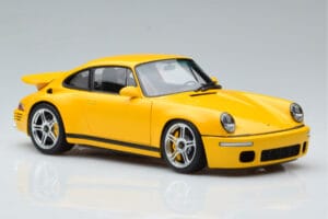 Porsche 911 964 RUF CTR Anniversary ブロッサムイエロー Almost Real 1:18 880301 メタル - 画像 6/8