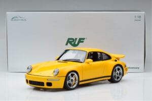 Porsche 911 964 RUF CTR Anniversary ブロッサムイエロー Almost Real 1:18 880301 メタル - 画像 8/8