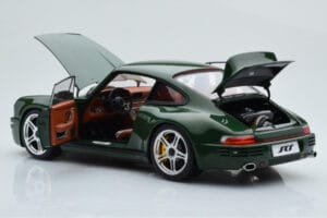 Porsche 911 964 RUF CTR アイリッシュグリーン Almost Real 1:18 880201 メタル - 画像 3/11