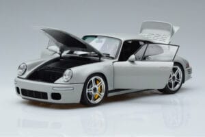 Porsche 911 964 RUF SCR チョークグレー Almost Real 1:18 880204 メタル - 画像 2/7