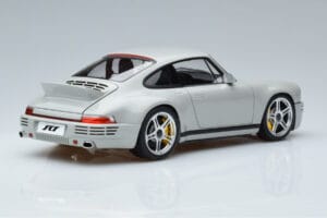 Porsche 911 964 RUF SCR チョークグレー Almost Real 1:18 880204 メタル - 画像 3/7