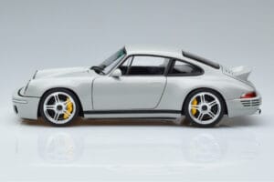 Porsche 911 964 RUF SCR チョークグレー Almost Real 1:18 880204 メタル - 画像 4/7
