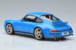Porsche 911 964 RUF SCR メキシコブルー Almost Real 1:18 880202 メタル - 画像 7/10