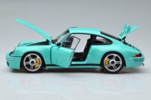 Porsche 911 964 RUF SCR パールミントグリーン Almost Real 1:18 880206 メタル - 画像 4/10