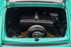 Porsche 911 964 RUF SCR パールミントグリーン Almost Real 1:18 880206 メタル - 画像 9/10