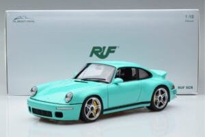 Porsche 911 964 RUF SCR パールミントグリーン Almost Real 1:18 880206 メタル - 画像 10/10