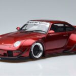 Porsche 911 964 RWB Duck Tail Candy Apple GT Spirit 1:18 GT759 レジン