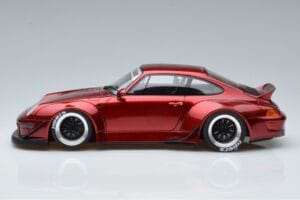 Porsche 911 964 RWB Duck Tail Candy Apple GT Spirit 1:18 GT759 レジン - 画像 3/6
