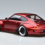 Porsche 911 964 RWB Duck Tail Candy Apple GT Spirit 1:18 GT759 レジン - image 5 of 6