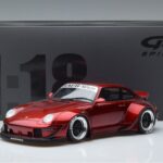 Porsche 911 964 RWB Duck Tail Candy Apple GT Spirit 1:18 GT759 レジン - image 6 of 6