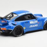 Porsche 911 964 RWB Osho Arrow ブルー GT Spirit 1:18 - image 2 of 6