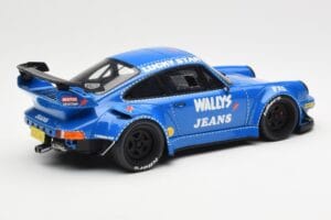 Porsche 911 964 RWB Osho Arrow ブルー GT Spirit 1:18 GT448 レジン - 画像 2/6