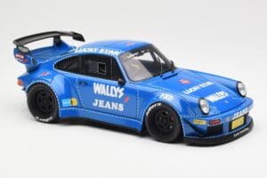 Porsche 911 964 RWB Osho Arrow ブルー GT Spirit 1:18 GT448 レジン - 画像 4/6