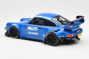 Porsche 911 964 RWB Osho Arrow ブルー GT Spirit 1:18 GT448 レジン - 画像 5/6