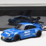 Porsche 911 964 RWB Osho Arrow ブルー GT Spirit 1:18 - image 6 of 6