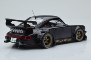 Porsche 911 964 RWB Stella Artois ブラック GT Spirit 1:18 GT421 レジン - 画像 2/6
