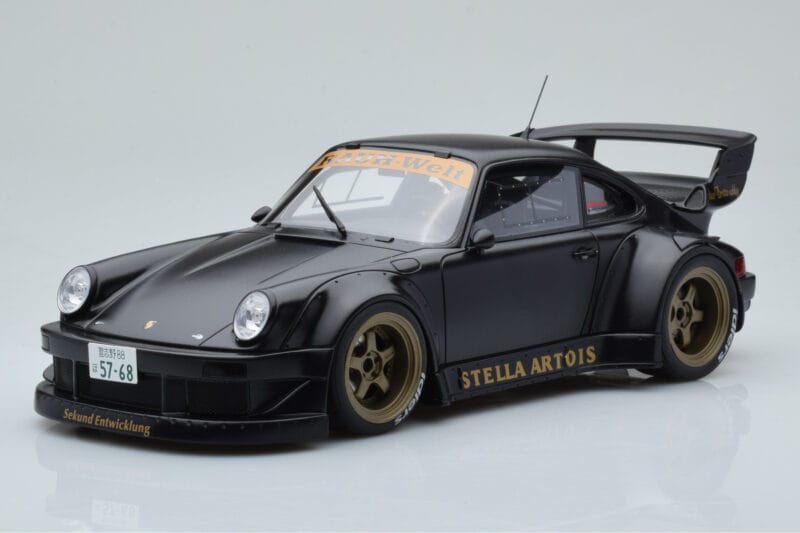 Porsche 911 964 RWB Stella Artois ブラック GT Spirit 1:18