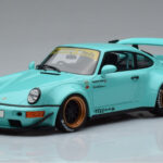 Porsche 911 964 RWB ティファニーブルー GT Spirit 1:18