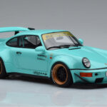 Porsche 911 964 RWB ティファニーブルー GT Spirit 1:18 - image 4 of 6