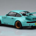 Porsche 911 964 RWB ティファニーブルー GT Spirit 1:18 - image 5 of 6