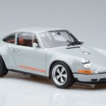 Porsche 911 964 Singer グレー GT Spirit 1:18 GT088 レジン - image 4 of 6
