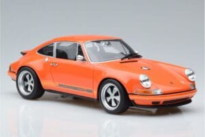 Porsche 911 964 Singer オレンジ スペシャルエディション GT Spirit 1:18 ZM049 レジン - 画像 4/6