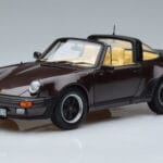 Porsche 911 964 Turbo Targa ブラウン Norev 1:18 187665 メタル