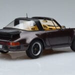 Porsche 911 964 Turbo Targa ブラウン Norev 1:18 187665 メタル - image 3 of 8