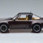 Porsche 911 964 Turbo Targa ブラウン Norev 1:18 187665 メタル - image 4 of 8