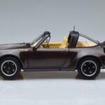 Porsche 911 964 Turbo Targa ブラウン Norev 1:18 187665 メタル - image 5 of 8