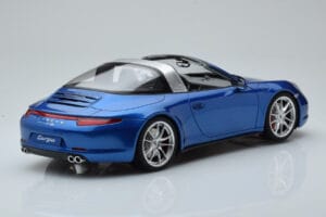 Porsche 911 991 4S Targa ブルー GT Spirit 1:18 GT037 レジン - 画像 2/5