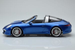 Porsche 911 991 4S Targa ブルー GT Spirit 1:18 GT037 レジン - 画像 3/5