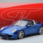 Porsche 911 991 4S Targa ブルー GT Spirit 1:18 - image 5 of 5