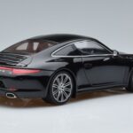 Porsche 911 991 Carrera 4 Black Edition GT Spirit 1:18 GT114 レジン - image 2 of 6