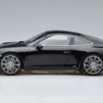 Porsche 911 991 Carrera 4 Black Edition GT Spirit 1:18 GT114 レジン - image 3 of 6