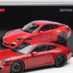 Porsche 911 991 Carrera GTS カーマインレッド Schuco 1:18 - image 8 of 8