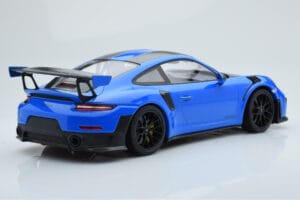 Porsche 911 GT2 RS 991.2 Weissach Package ブルー ブラックマグネシウムホイール Minichamps 1:18 153068316 メタル - 画像 2/6