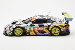 Porsche 911 991.2 GT3 R #69 Team Iron Force Racing Ring Police L. Luhr / M. Holzer ADAC GT Masters 2019 Minichamps 1:18 15319 - 画像 3/6