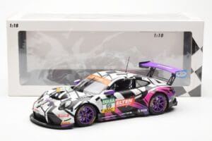 Porsche 911 991.2 GT3 R #69 Team Iron Force Racing Ring Police L. Luhr / J. Slooten ADAC GT Masters 2019 Minichamps 1:18 1531 - 画像 2/6