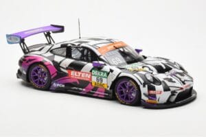 Porsche 911 991.2 GT3 R #69 Team Iron Force Racing Ring Police L. Luhr / J. Slooten ADAC GT Masters 2019 Minichamps 1:18 1531 - 画像 6/6