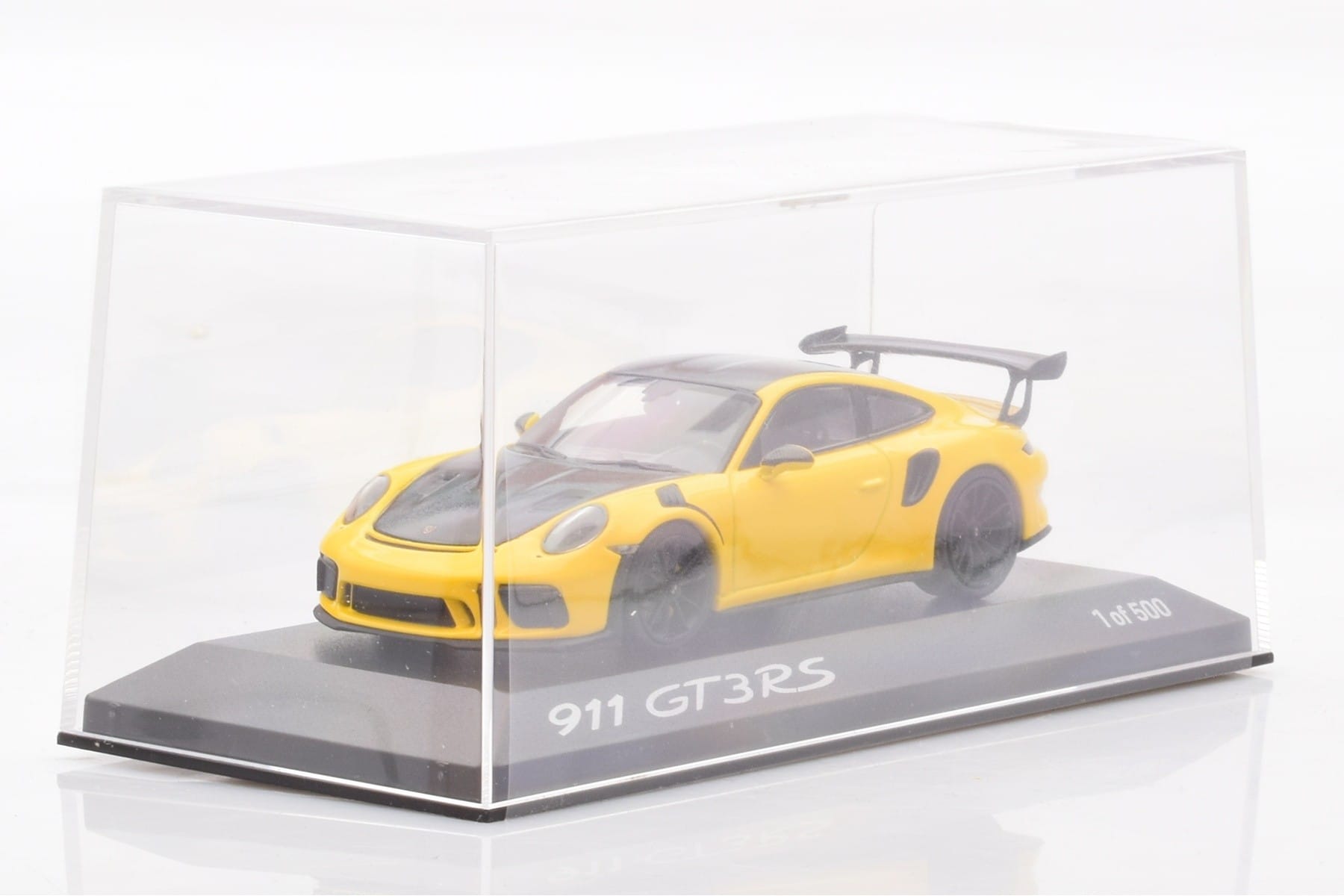Porsche 911 991.2 GT3 RS イエロー Minichamps 1:43 WAX02020085 メタル - 画像 2/4
