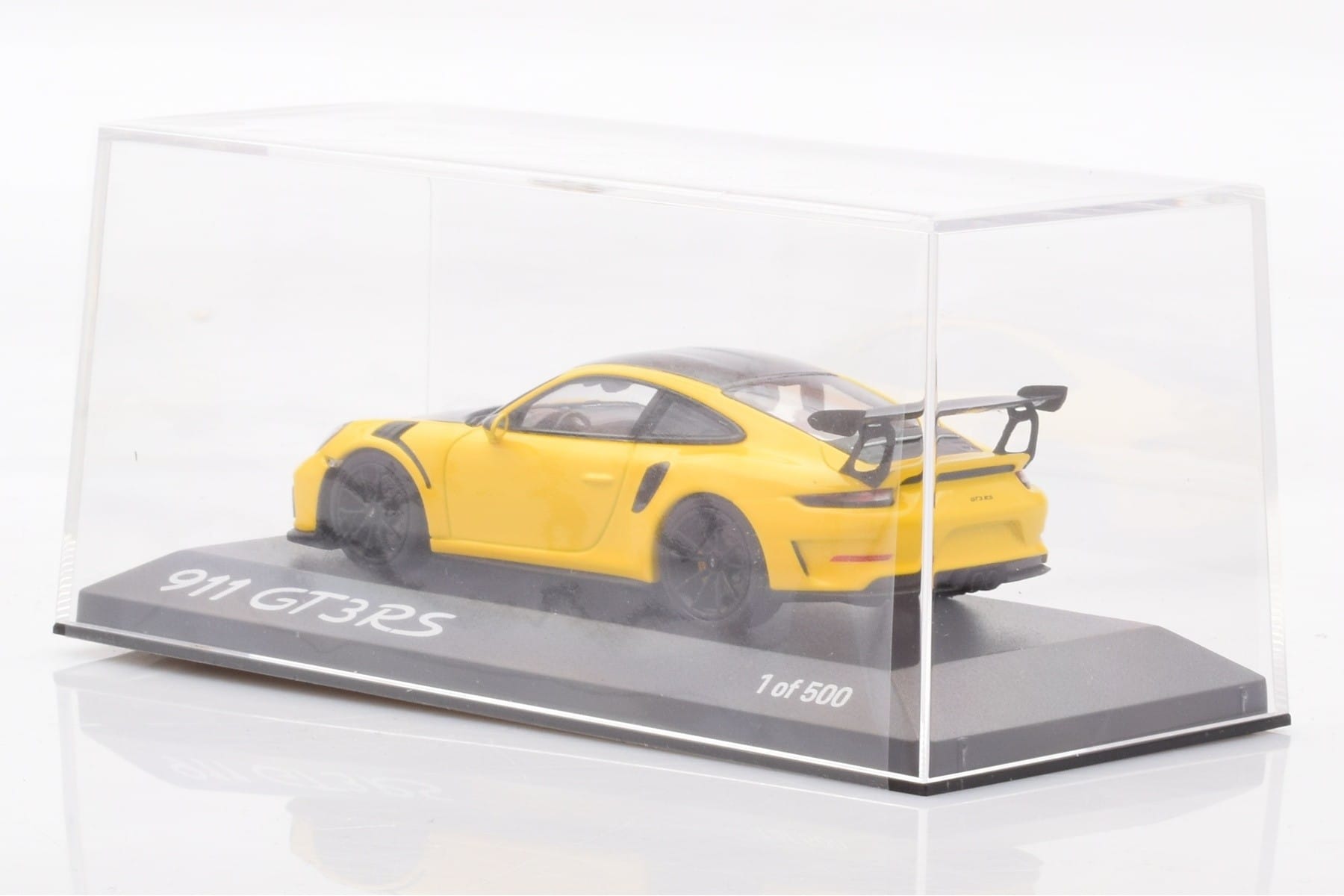 Porsche 911 991.2 GT3 RS イエロー Minichamps 1:43 WAX02020085 メタル - 画像 3/4