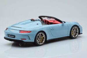 Porsche 911 991.2 Speedster マイセンブルー GT Spirit 1:18 GT408 レジン - 画像 2/6