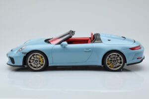 Porsche 911 991.2 Speedster マイセンブルー GT Spirit 1:18 GT408 レジン - 画像 3/6