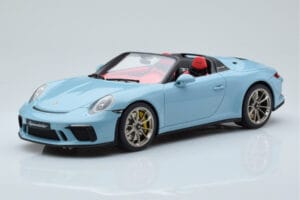 Porsche 911 991.2 Speedster マイセンブルー GT Spirit 1:18